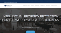 Desktop Screenshot of cohnpatents.com